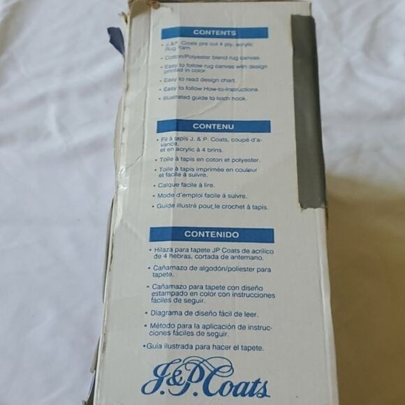 J&P Coats Thoroughbreds Latchhook Sz. 27" x 40" - Picture 5 of 10